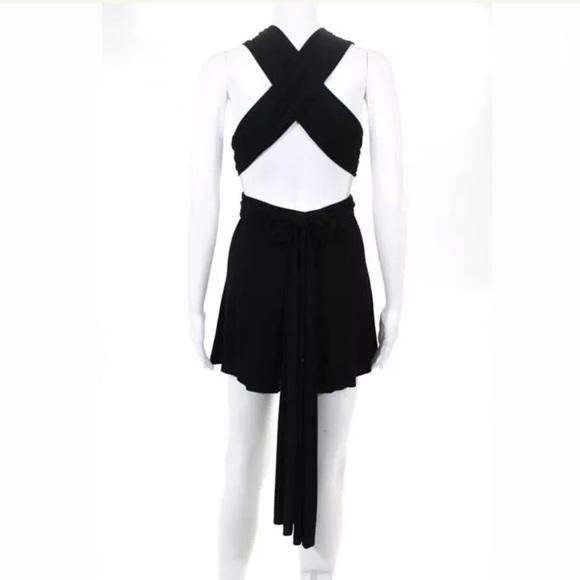 Elan Romper with multiple ways to tie stretchy new - Picture 7 of 8